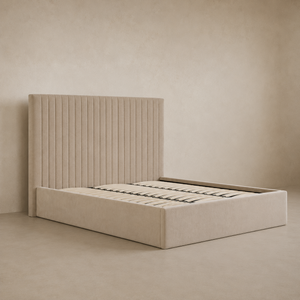 Luna Super King Ottoman Bed - Tall Headboard