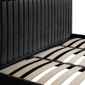 Luna Super King Ottoman Bed - Lower Headboard