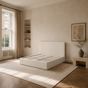 Luna Super King Ottoman Bed - Tall Headboard
