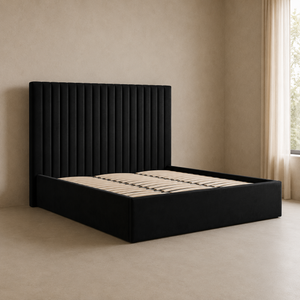 Luna Super King Ottoman Bed - Tall Headboard