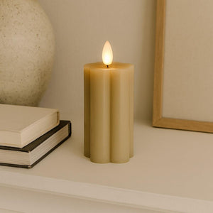 Luxe LED Candle - Stone - 15cm