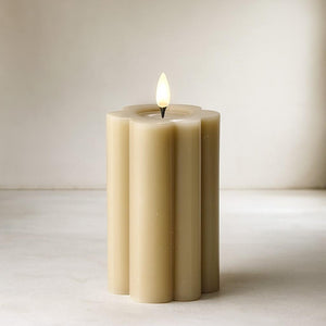 Luxe LED Candle - Stone - 15cm