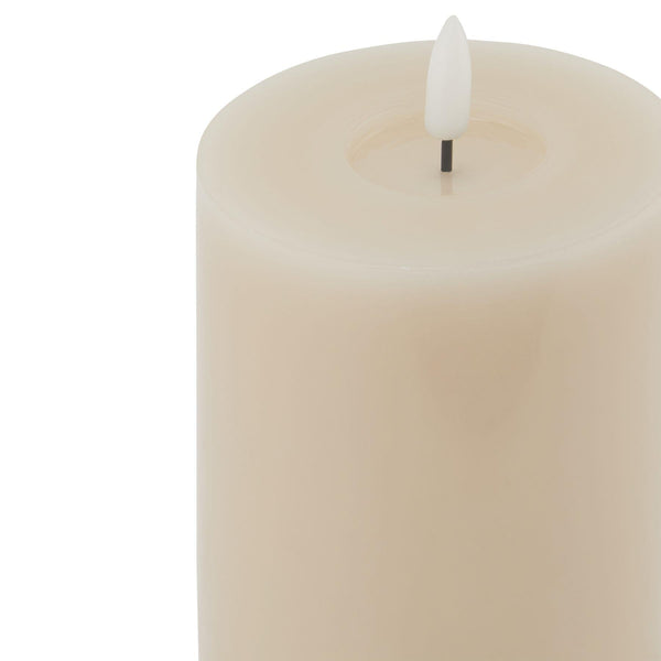 Luxe LED Candle - Taupe - 23cm