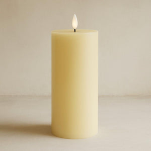 Luxe LED Candle - Taupe - 23cm