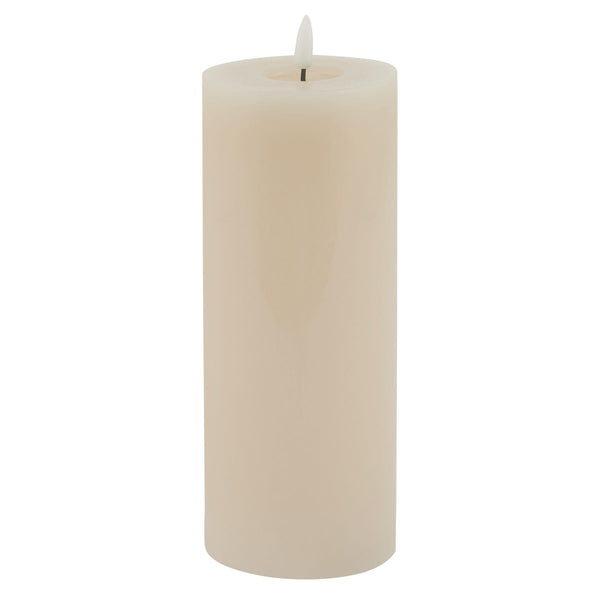 Luxe LED Candle - Taupe - 23cm