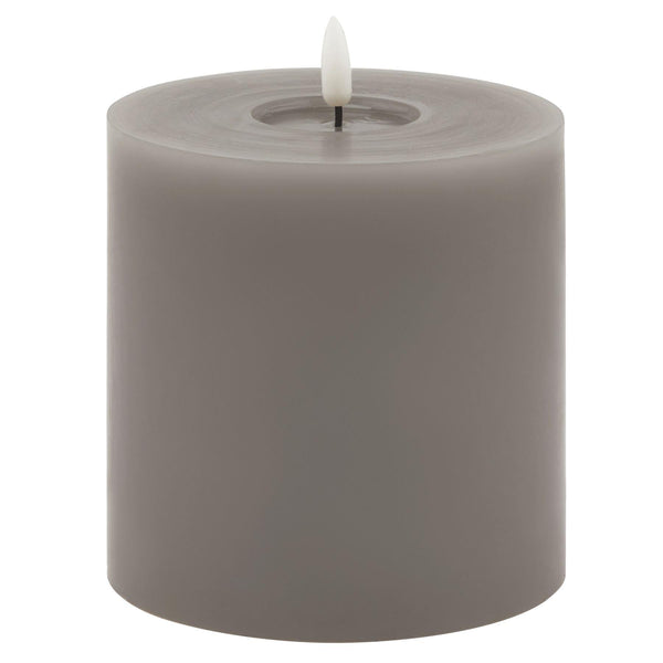 Luxe LED Candle - Taupe - 13cm