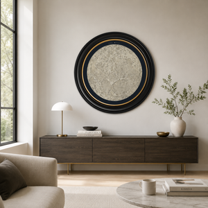 Map of the Moon Framed Wall Art x 120cm