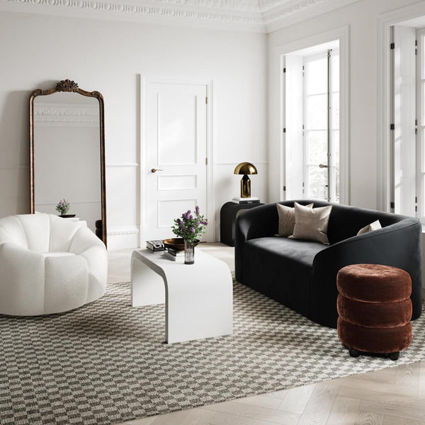 Marple Round Pouffe