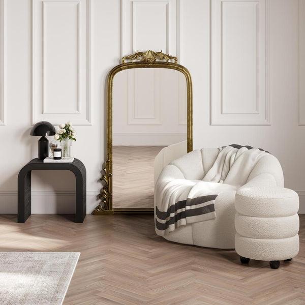 Marple Round Pouffe