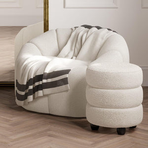Marple Round Pouffe