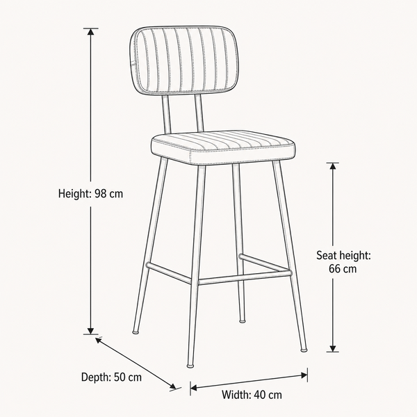 Memphis Bar Stool