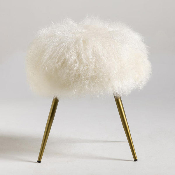 Mongolian Fur Stool