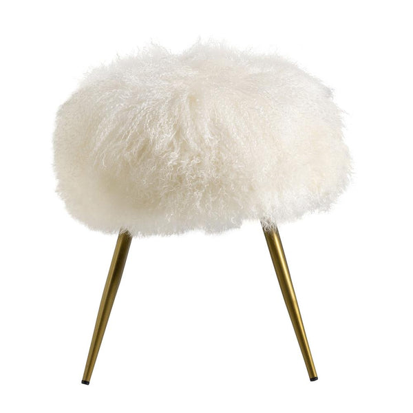Mongolian Fur Stool