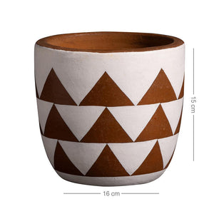 Mozambique Plant Pot - 15cm