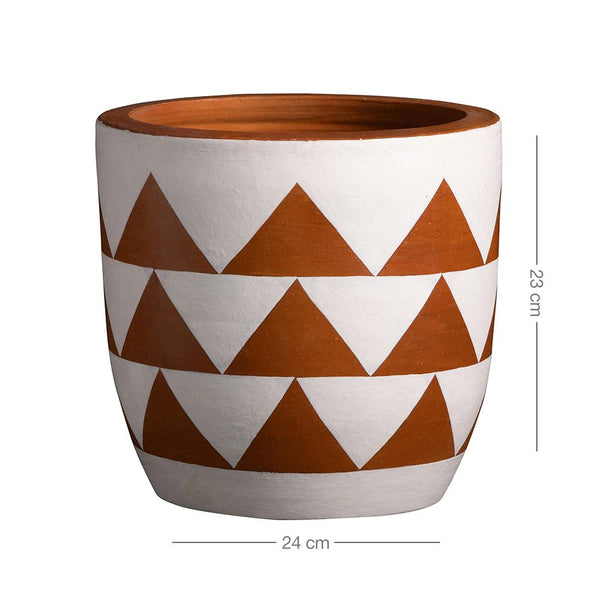 Mozambique Plant Pot - 23cm