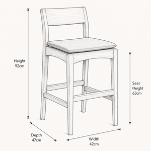 Natur Bar Stool
