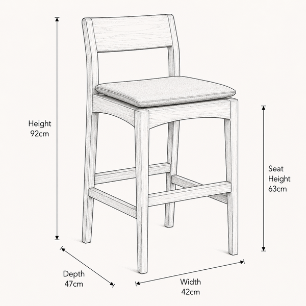 Natur Bar Stool