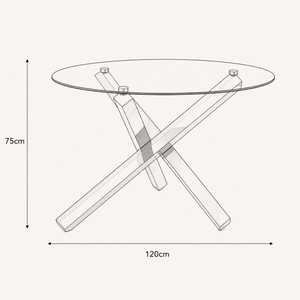Noble Round Dining Table