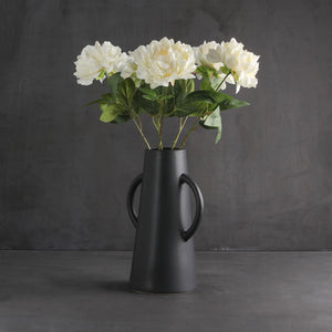 Off White Peony Stems - Pack of 5