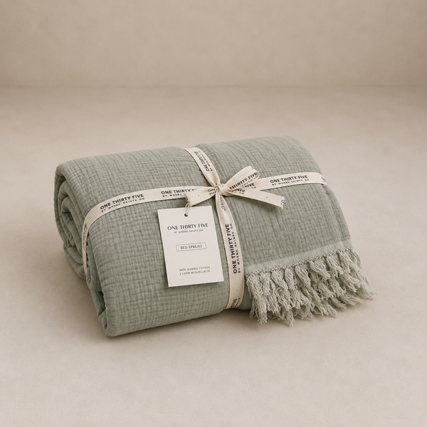 Muslin Cotton Bedspread