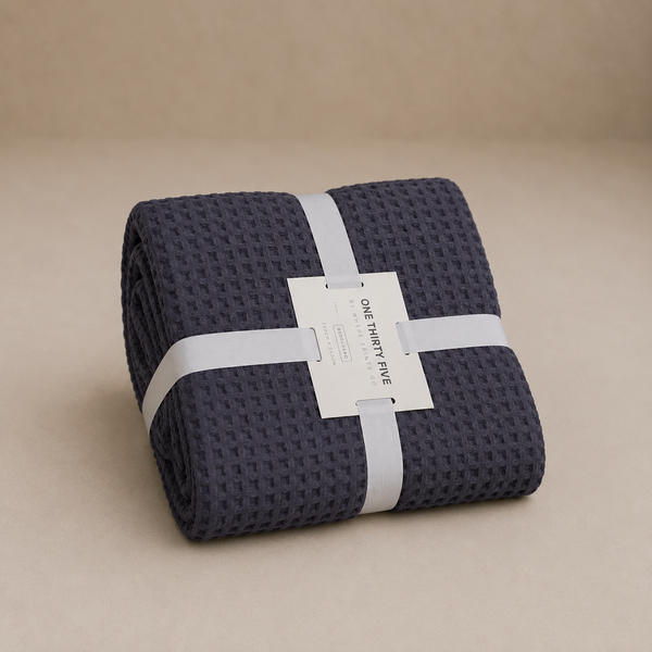 Waffle Cotton Bedspread