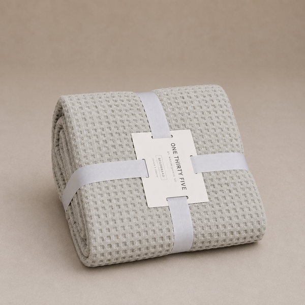 Waffle Cotton Bedspread