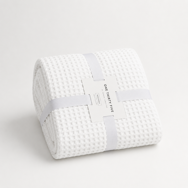 Waffle Cotton Bedspread