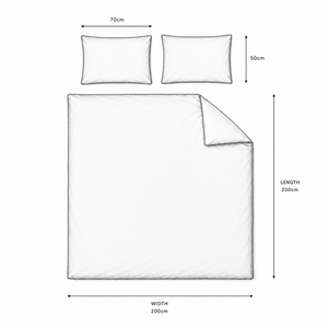 Duvet Cover & Pillowcase Set - Double