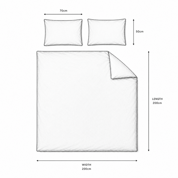 Duvet Cover & Pillowcase Set - Double