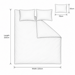 Duvet Cover & Pillowcase Set - King-Size