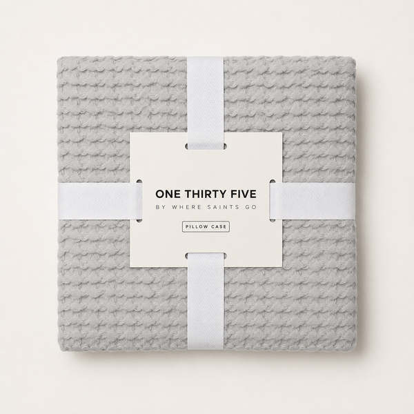 Waffle Pair of Pillowcases