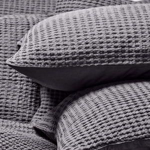 Waffle Pair of Pillowcases
