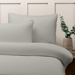 Waffle Pair of Pillowcases