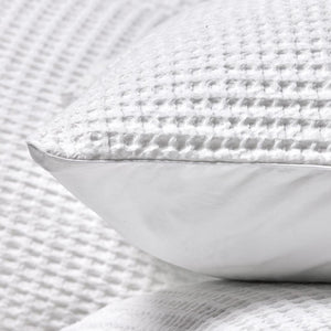 Waffle Pair of Pillowcases
