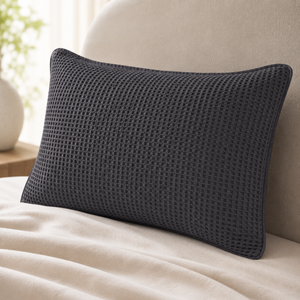 Waffle Pair of Pillowcases