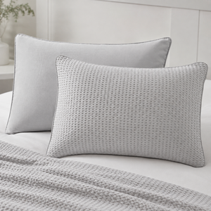 Waffle Pair of Pillowcases