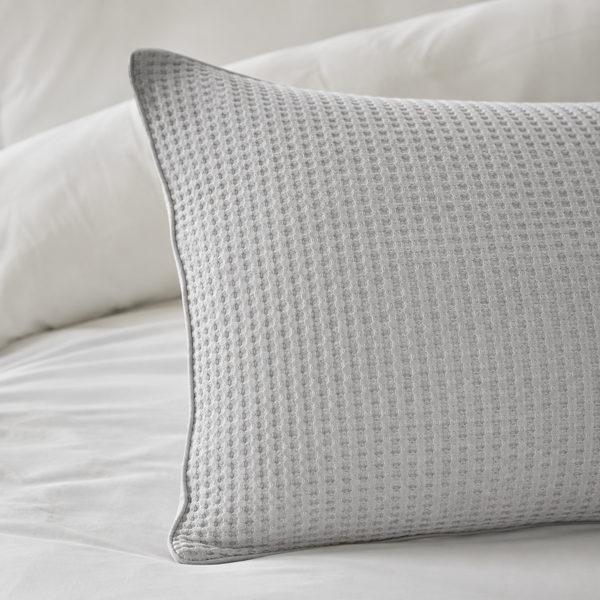 Waffle Pair of Pillowcases