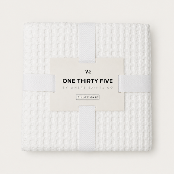 Waffle Pair of Pillowcases