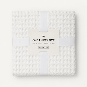 Waffle Pair of Pillowcases