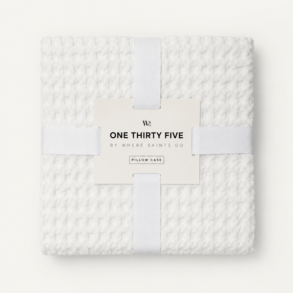 Waffle Pair of Pillowcases
