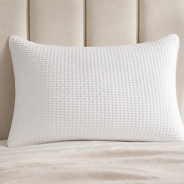 Waffle Pair of Pillowcases