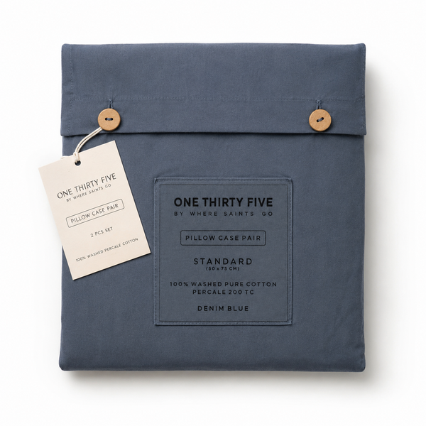 Pair of Pillowcases - 50 x 75cm