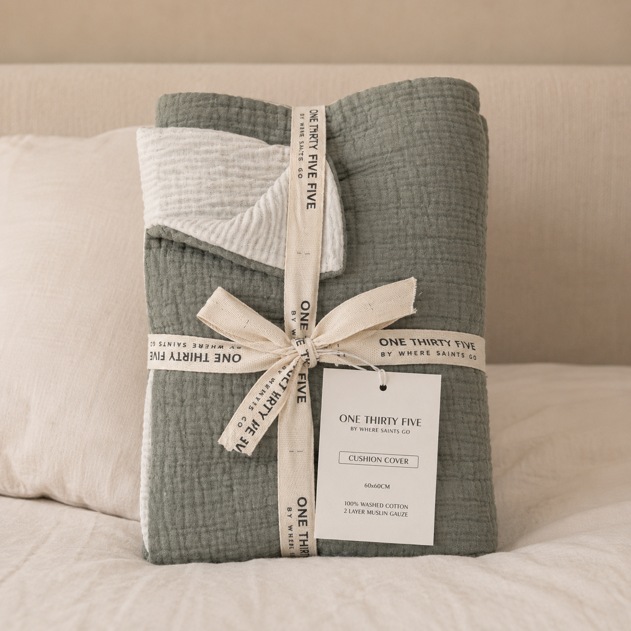 Square Pillowcase - 60 x 60cm