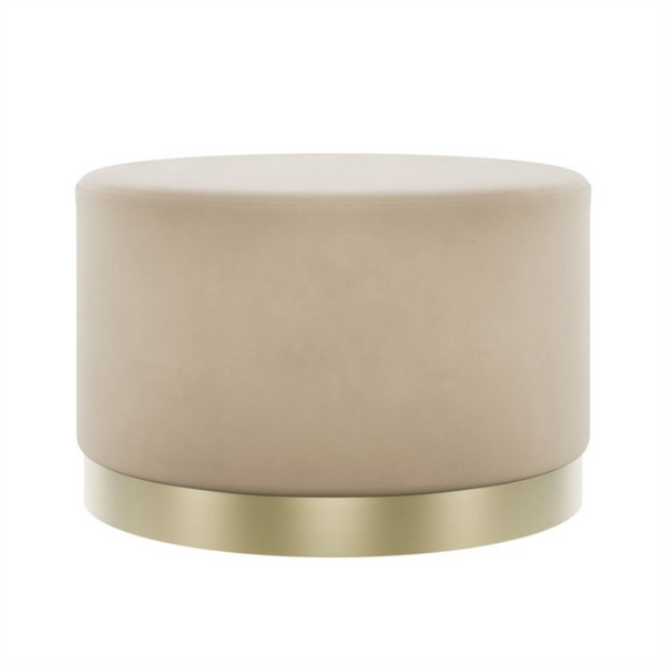 Opal Round Pouffe - Large