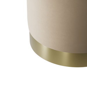 Opal Round Pouffe - Small