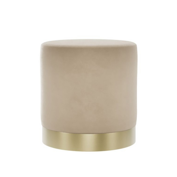 Opal Round Pouffe - Small