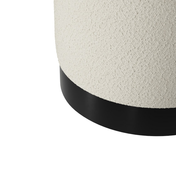 Opal Round Pouffe - Small