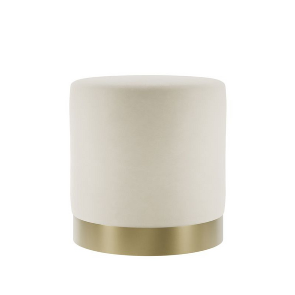 Opal Round Pouffe - Small