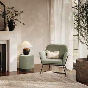 Opal Round Pouffe - Small