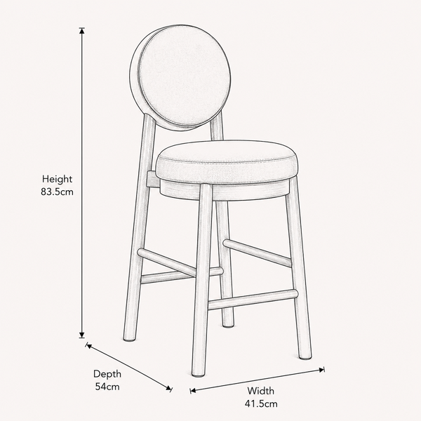 Maru Bar Stool